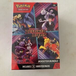 Pokemon Destined Rivals Booster Bundle - Red, Blue, Purple